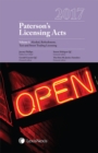 Image for Paterson&#39;s Licensing Acts 2017