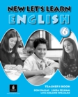 Image for New Let&#39;s Learn English : Book 6 : Teacher&#39;s Book 6