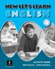 Image for New Let&#39;s Learn English Activity Book 4