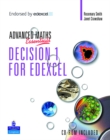 Image for A Level Maths Essentials Decision 1 for Edexcel Book