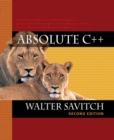 Image for Absolute C++ : AND Addison-Wesley&#39;s C++ Backpack Reference Guide