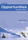 Image for Opportunities Russia Pre-Intermediate Teacher&#39;s Book