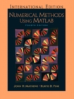 Image for Numerical methods using MATLAB : WITH Maple 10 VP