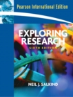 Image for Exploring Research : AND Research Methods in Business Studies, a Practical Guide