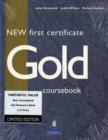 Image for New First Certificate Gold Pack : WITH New First Certificate, Gold