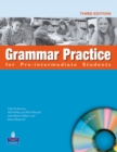 Image for Grammar Practice Pre-Intermediate Students Book No key ( New Edition ) for pack