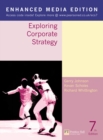 Image for Exploring corporate strategy : Enhanced Media Edition Text Only