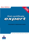 Image for First certificate expert: Teacher&#39;s resource book