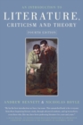Image for An introduction to literature, criticism and theory