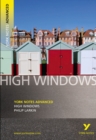 Image for High Windows: York Notes Advanced everything you need to catch up, study and prepare for and 2023 and 2024 exams and assessments