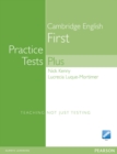 Image for Practice Tests Plus FCE New Edition Students Book without Key for Pack