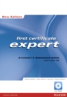 Image for FCE Expert New Edition Students Resource Book no Key/CD Pack