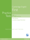 Image for Practice Tests Plus FCE New Edition Students Book with Key/CD Rom Pack