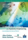 Image for A handbook of software and systems engineering: empirical observations, laws, and theories