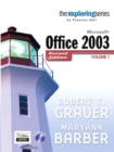 Image for Exploring Microsoft Office 2003 : Volume 1 : WITH &quot;Exploring Microsoft Office 2003&quot; (Volume 2) AND &quot;Exploring, Getting Started with Microsoft Fro