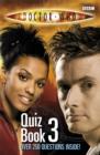 Image for Doctor Who quiz book 3