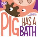 Image for Pig has a bath