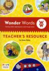 Image for Wonder Words Teacher&#39;s Resource