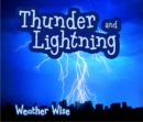 Image for Thunder and lightning