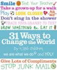 Image for 31 ways to change the world