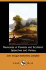 Image for Memories of Canada and Scotland : Speeches and Verses (Dodo Press)