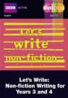 Image for Let&#39;s Write Non-fiction Y3/4 DVD Plus Pack