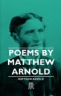 Image for Poems by Matthew Arnold