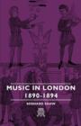 Image for Music In London - 1890-1894