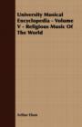 Image for University Musical Encyclopedia - Volume V - Religious Music Of The World