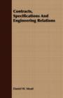 Image for Contracts, Specifications And Engineering Relations