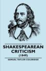 Image for Shakespearean Criticism - (1849)