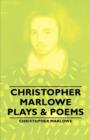 Image for Christopher Marlowe - Plays &amp; Poems
