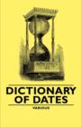 Image for Dictionary of Dates