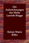 Image for Die Aufzeichnungen Des Malte Laurids Brigge