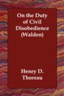 Image for On the Duty of Civil Disobedience (Walden)
