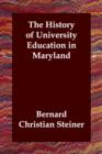 Image for The History of University Education in Maryland