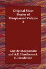 Image for Original Short Stories of Maupassant, Volume 2
