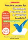 Image for Grammar, punctuation and spellingLevels 3-5