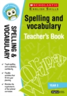 Image for Spelling and vocabulary teacher&#39;s bookYear 3