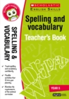 Image for Spelling and Vocabulary Teacher&#39;s Book (Year 5)