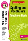 Image for Spelling and vocabulary teacher&#39;s bookYear 2