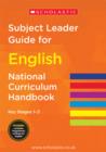 Image for Subject leader guide for English.: (Key Stage 1-3.)