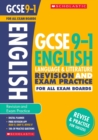 Image for English language and literature: Revision and exam practice book for all boards