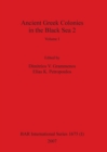 Image for Ancient Greek Colonies in the Black Sea 2, Volume I