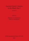 Image for Ancient Greek Colonies in the Black Sea 2, Volume II