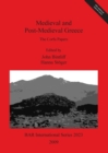 Image for Medieval and Post-Medieval Greece : The Corfu Papers