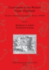 Image for Excavations in the Western Negev Highlands : Results of the Negev Emergency Survey 1978-89