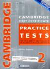 Image for Revised Cambridge FCE Tests 2: For the First Certificate in English Examination (FCE Practice Test) OV3