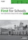 Image for Practice Tests for Cambridge FCE for Schools Student Book
