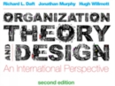 Image for Organization theory and design  : an international perspective